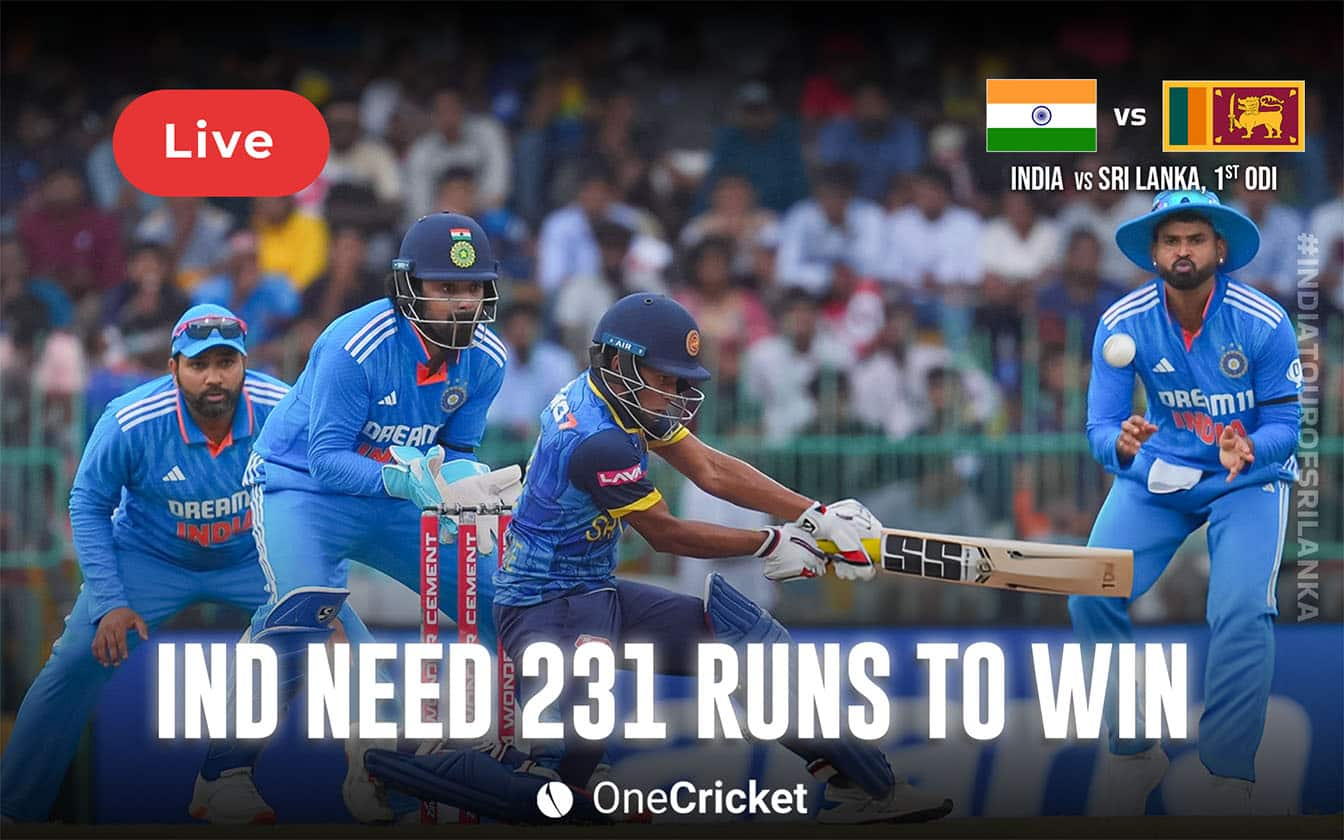 IND Vs SL 1st ODI Live Score: Match Updates, Highlights And Live Streaming